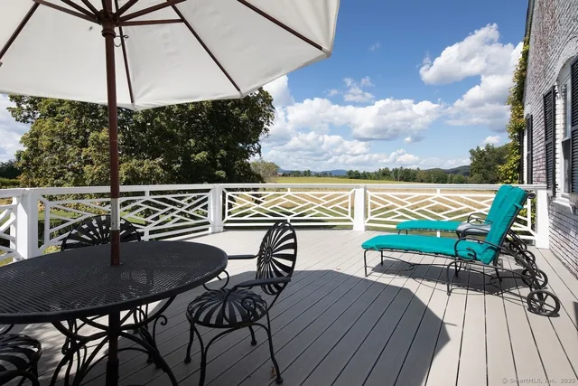 a view of balcony and patio