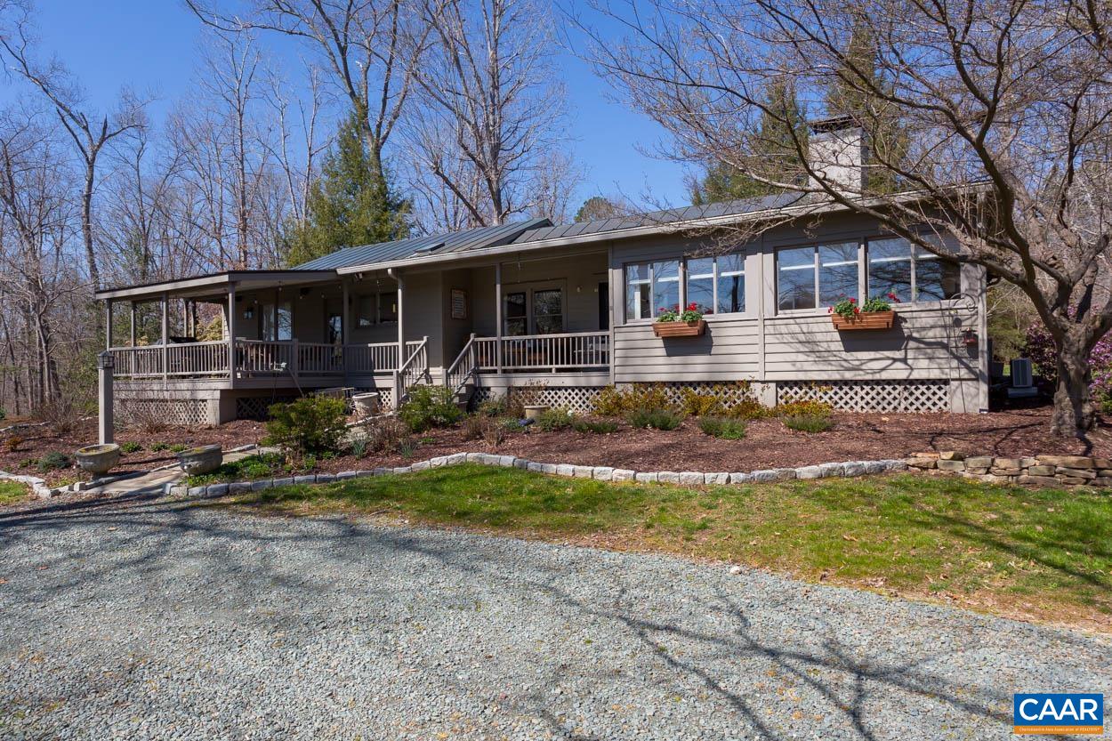 361 Union Mills Road Troy, VA 22974 - Photo 61 of 75 a front view of house with yard patio and green space
