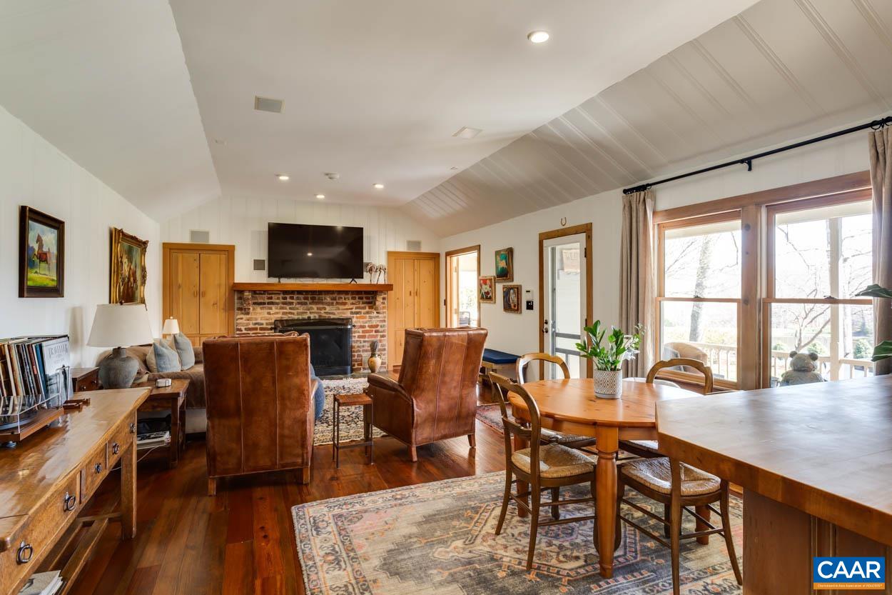 361 Union Mills Road Troy, VA 22974 - Photo 64 of 75 a view of a dining room with furniture window and wooden floor
