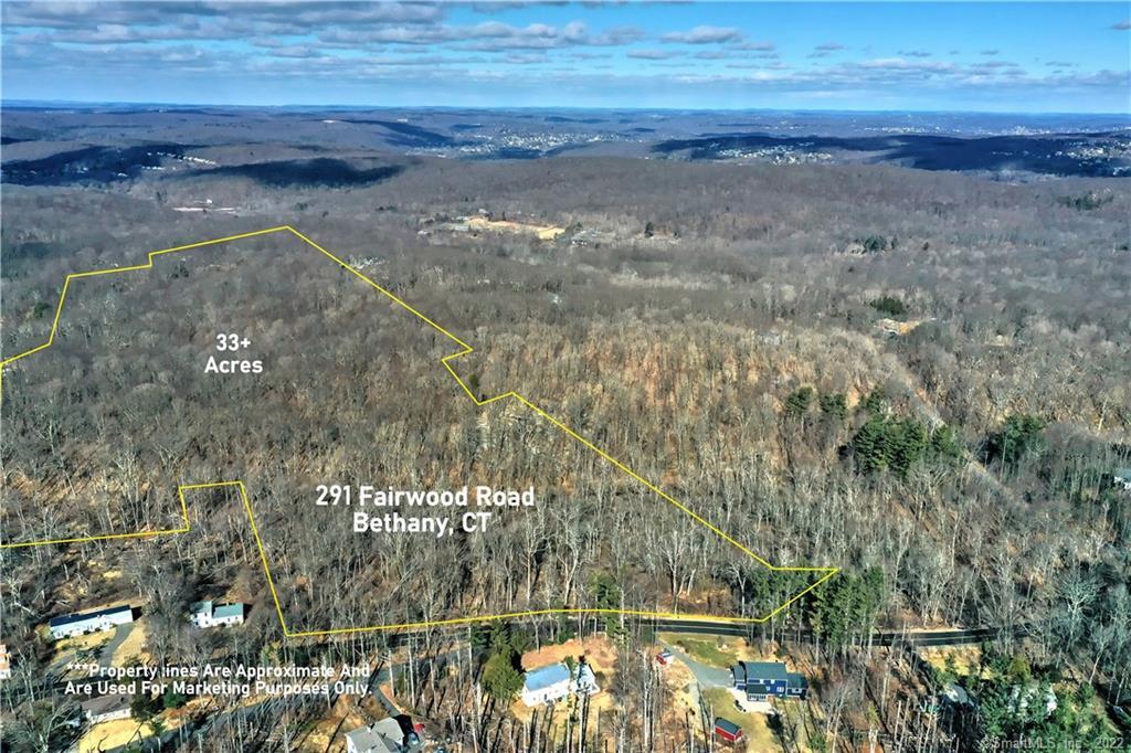 291 Fairwood Road Bethany, CT 06524 - Photo 1 of 1 Absolutely stunning, offering the UTMOST in privacy, this 33+ acre parcel offers stunning vistas and gorgeous rock outcroppings. Access is via right of way on Northrop Road