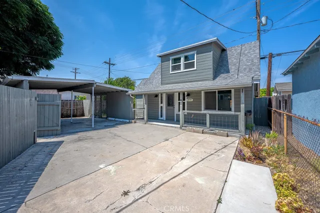 a house with yard in front of it
