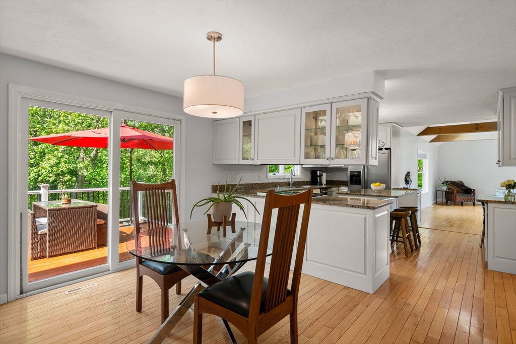 11 Cow Hill Road Sharon, MA 02067 - Photo 6 of 30 a view of a dining room with furniture window and wooden floor