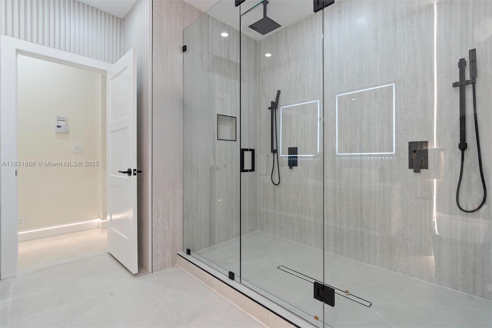 1108 Harrison Street Hollywood, FL 33019 - Photo 13 of 19 a bathroom with a shower