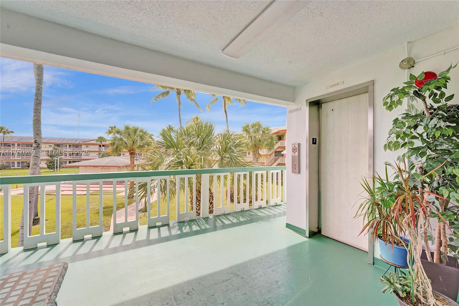 5300 Washington Street, Unit I203 Hollywood, FL 33021 - Photo 49 of 75 a view of balcony with furniture