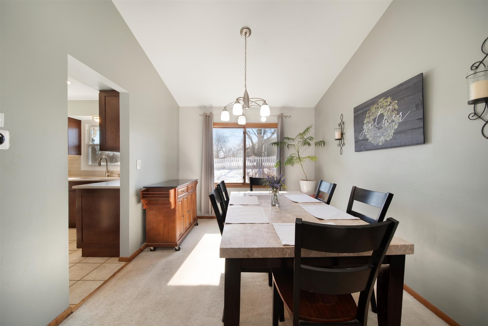 146 Sumac Lane Schaumburg, IL 60193 - Photo 3 of 24 a view of a dining room with furniture window and outside view