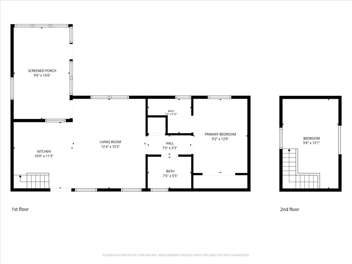 1705 Makinson Road West Point, TX 78963 - Photo 40 of 40 Visualize your future home with this comprehensive floor plan, outlining a comfortable layout across two levels.