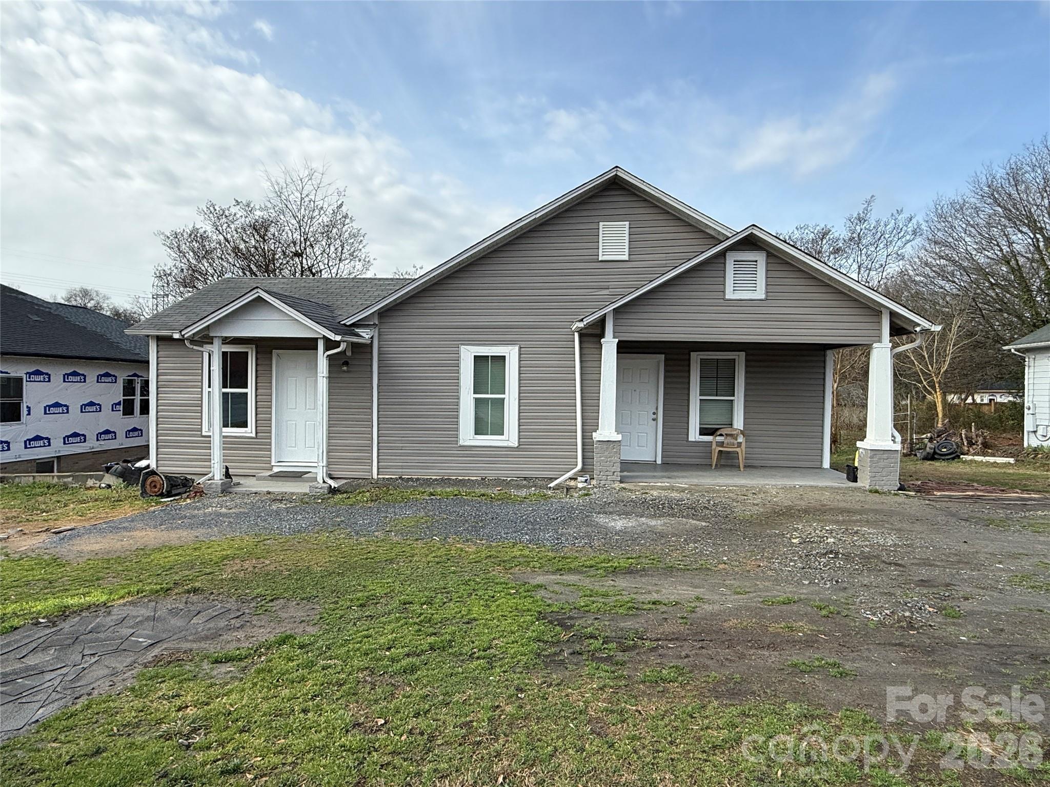 2007 South York Road Gastonia, NC 28052 - Photo 26 of 26 front view of a house with a yard