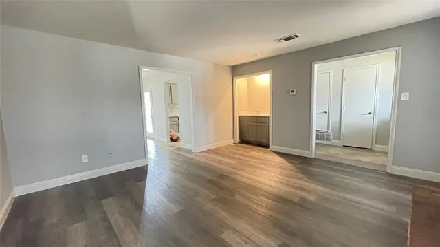 a view of livingroom with hardwood