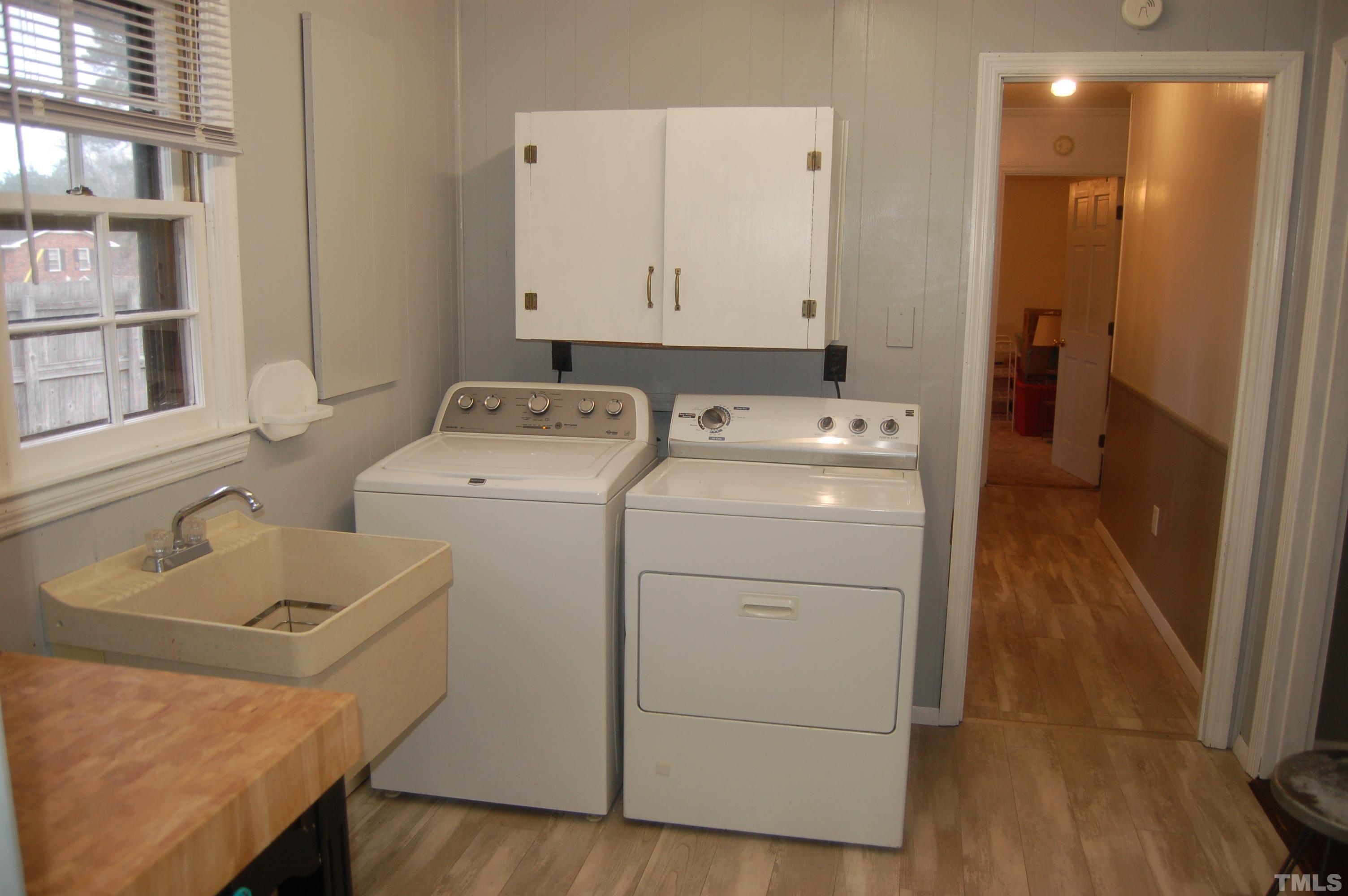 1096 Core Road Dunn, NC 28334 - Photo 10 of 15 a utility room with dryer and washer