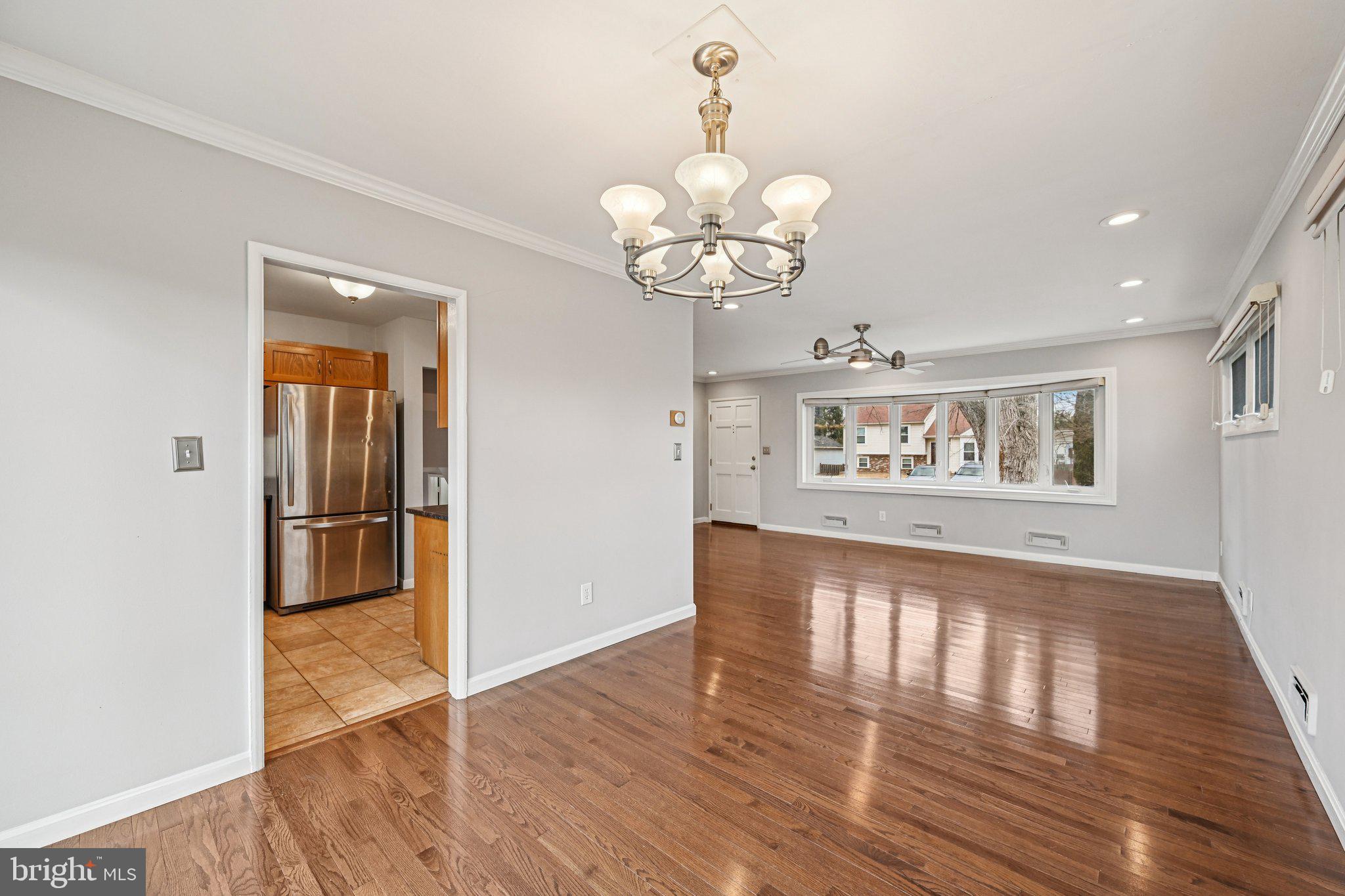 6003 Johnnycake Road Catonsville, MD 21228 - Photo 15 of 49 Dining room flows into kitchen