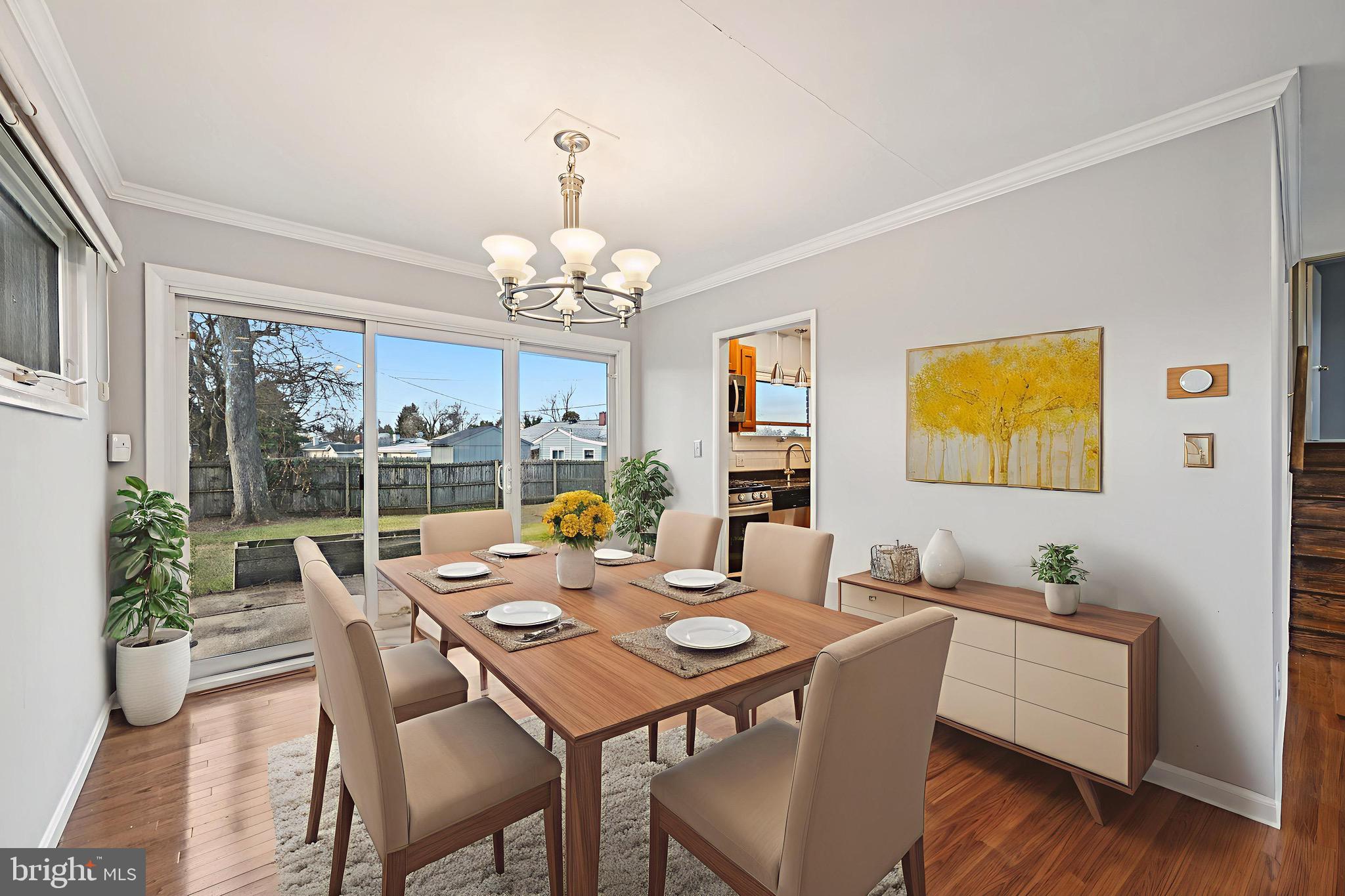 6003 Johnnycake Road Catonsville, MD 21228 - Photo 15 of 59 Virtually staged dining room