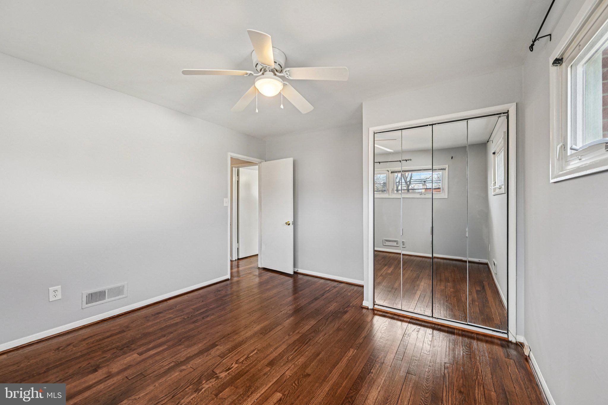 6003 Johnnycake Road Catonsville, MD 21228 - Photo 29 of 59 Bedroom two, hardwood floors, spacious closet
