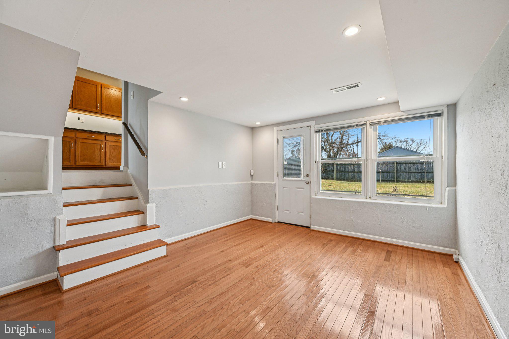 6003 Johnnycake Road Catonsville, MD 21228 - Photo 40 of 59 Lower level with gleaming hardwood floors