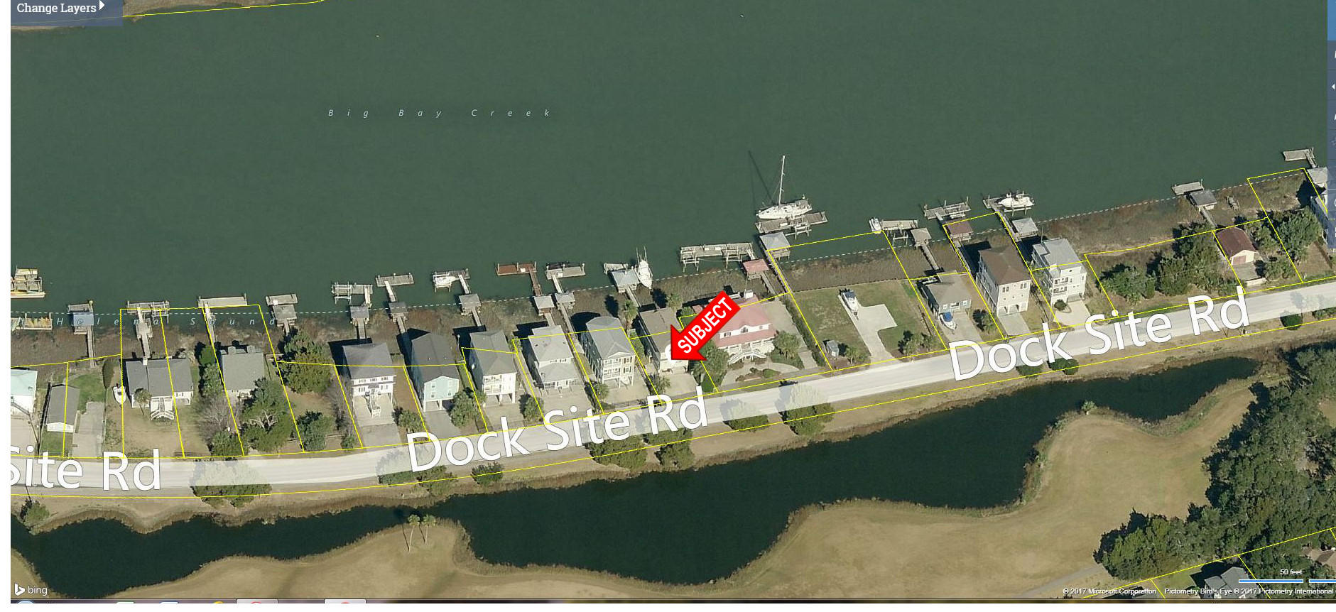 3744 Docksite Road Edisto Island, SC 29438 - Photo 72 of 73 Aerial 2