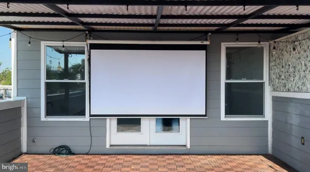 a view of front door