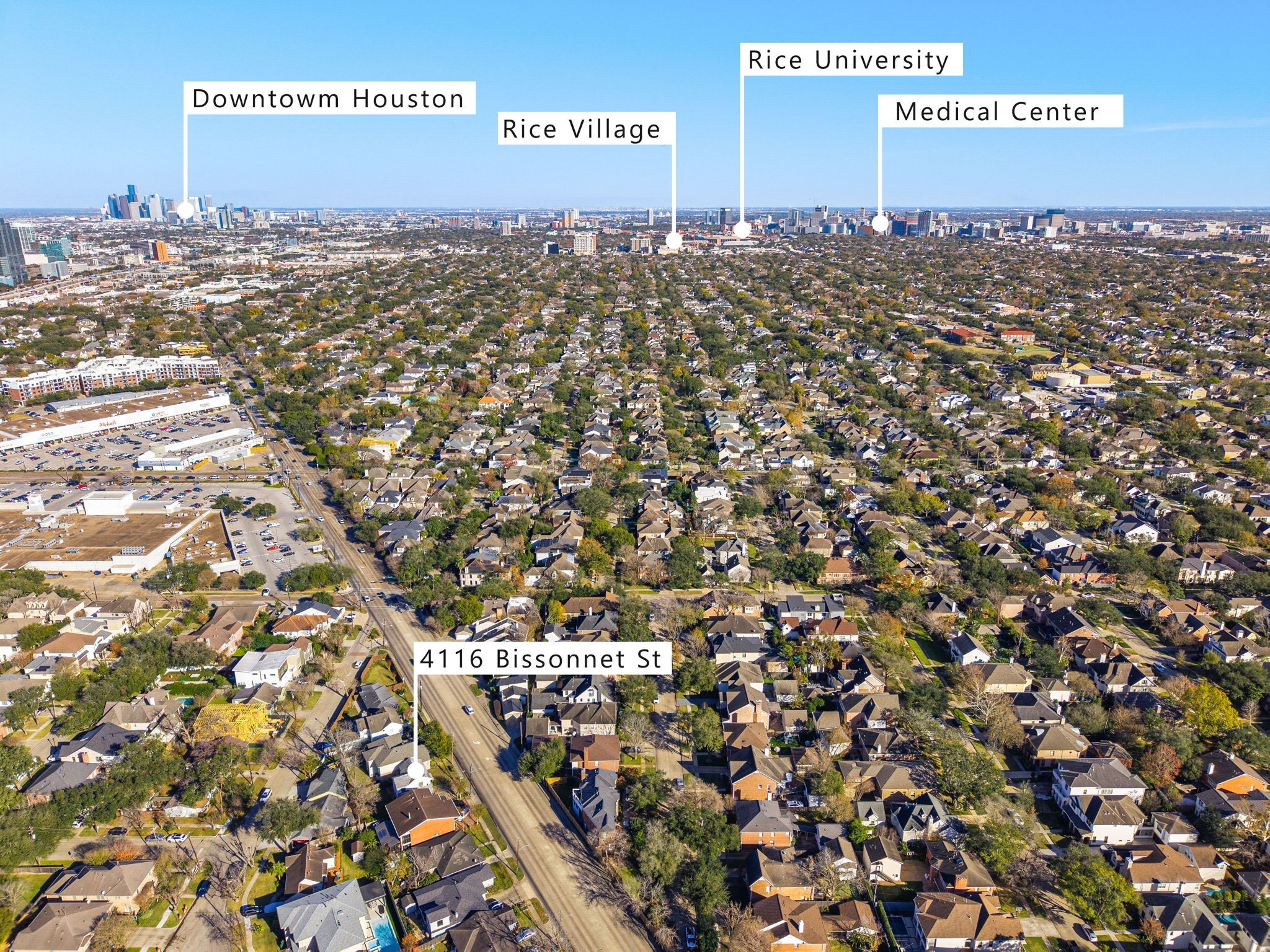 4116 Bissonnet Street Houston, TX 77005 - Photo 9 of 20 Prime inner-loop lot offering exceptional potential for a new custom build or redevelopment in a high-demand area.