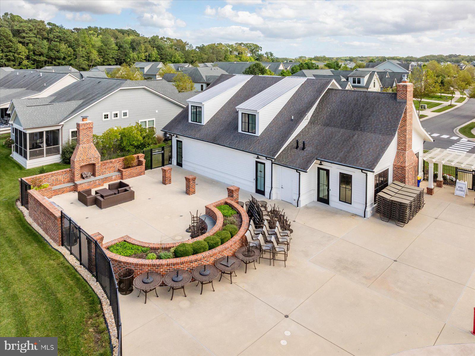 30561 Silverton Road Frankford, DE 19945 - Photo 48 of 54 Arial of clubhouse patio