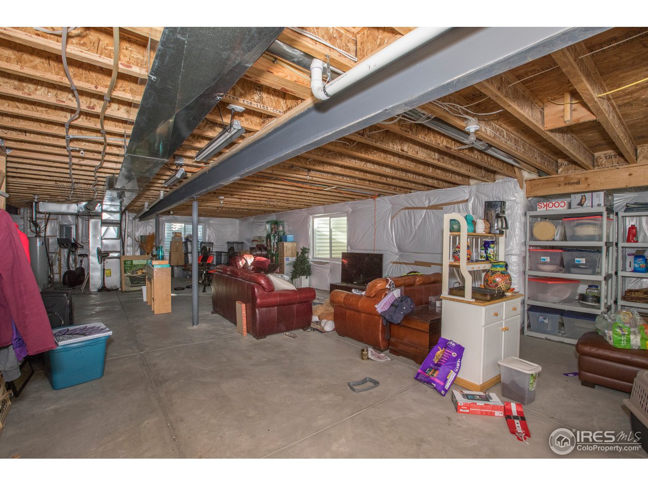 6318 West 13th St Road Greeley, CO 80634 - Photo 23 of 29 Basement with rough in for future bath