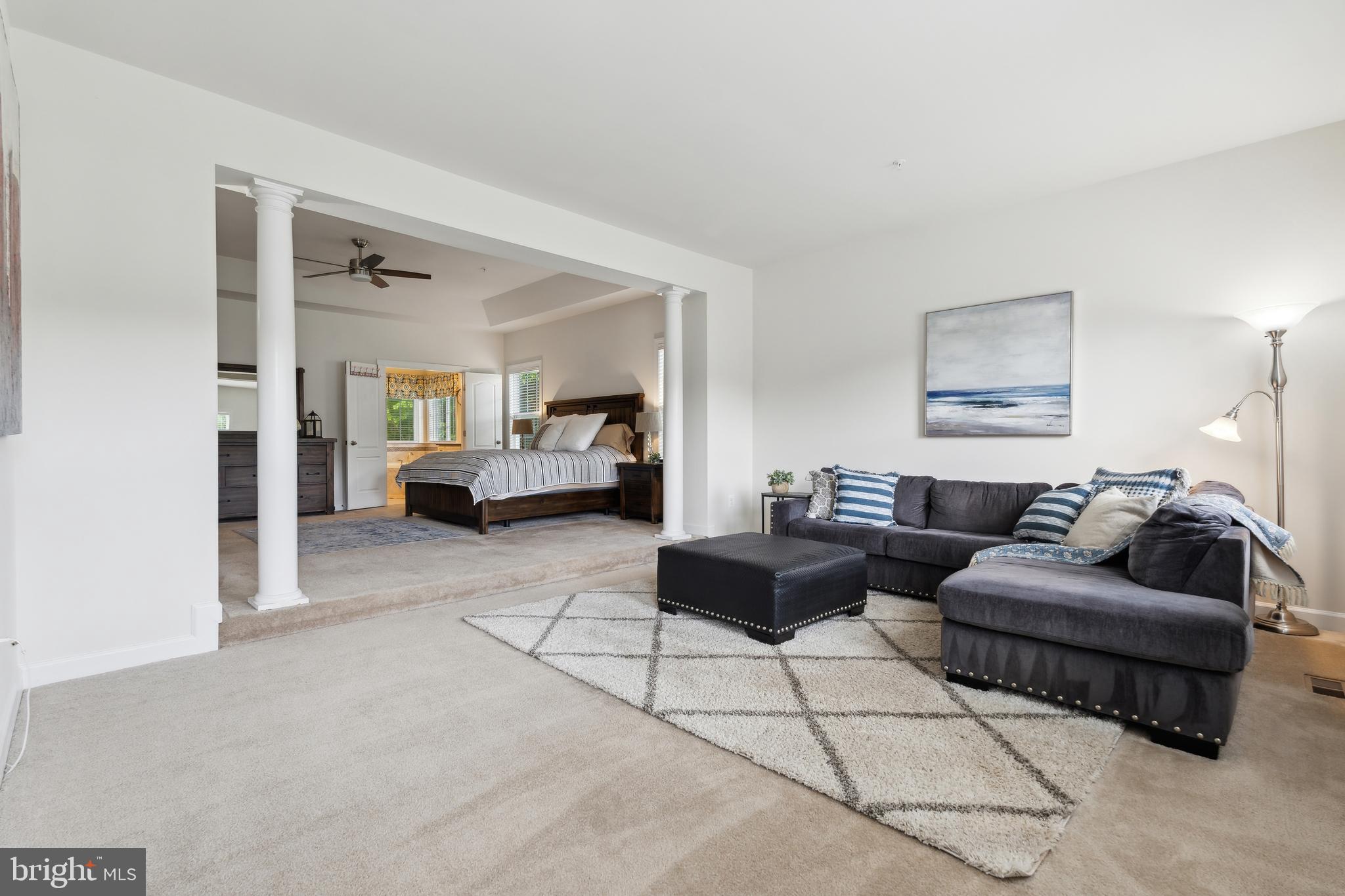 683 Loch Haven Road Edgewater, MD 21037 - Photo 22 of 52 Primary bedroom retreat w/ lounge/sitting area