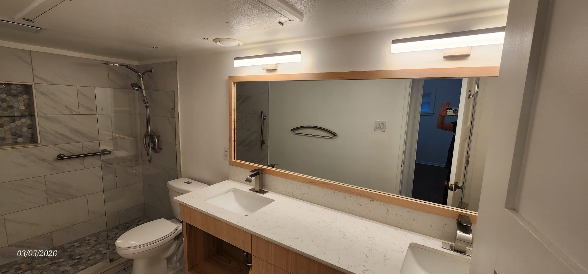 3930 West Alabama Street, Unit 7 Houston, TX 77027 - Photo 18 of 31 a bathroom with a sink a toilet and shower