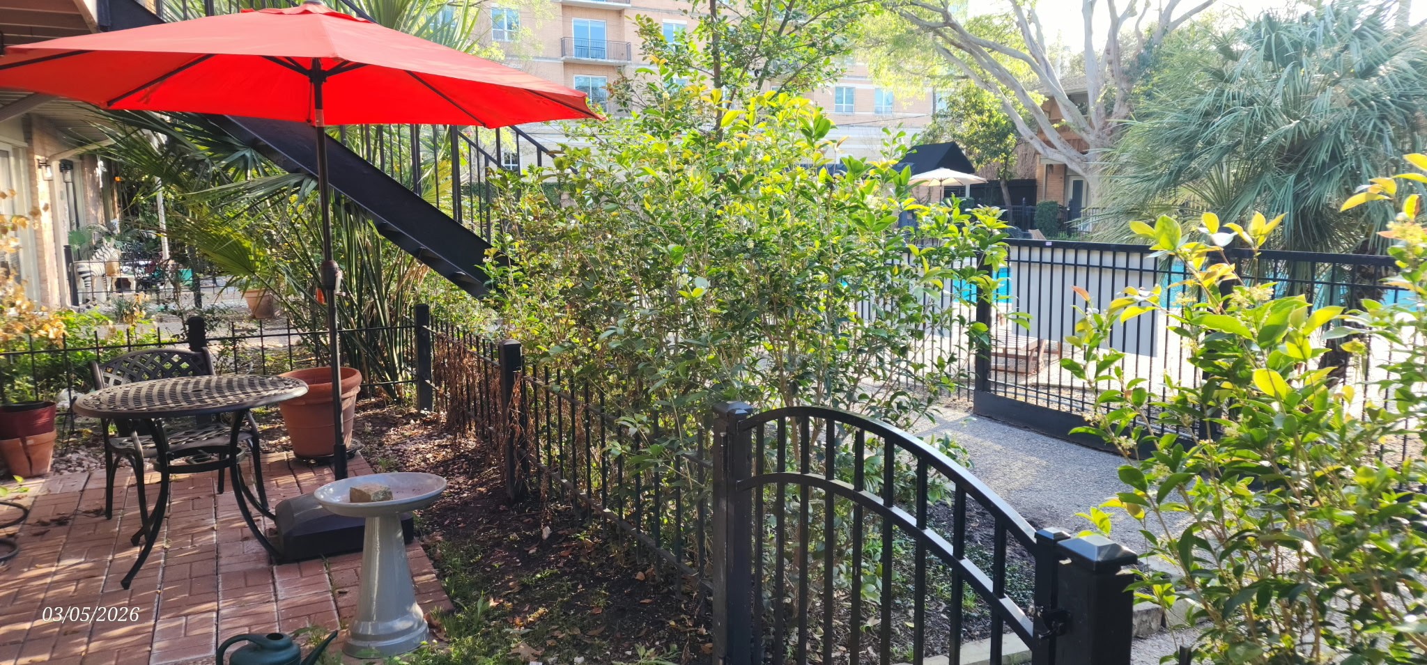 3930 West Alabama Street, Unit 7 Houston, TX 77027 - Photo 25 of 31 a view of balcony with an outdoor space