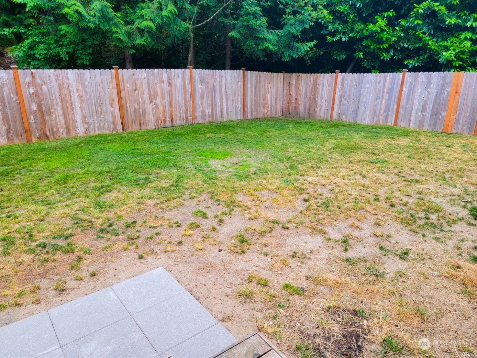2681 Northeast John Carlson Road Bremerton, WA 98311 - Photo 13 of 15 a view of backyard with wooden fence