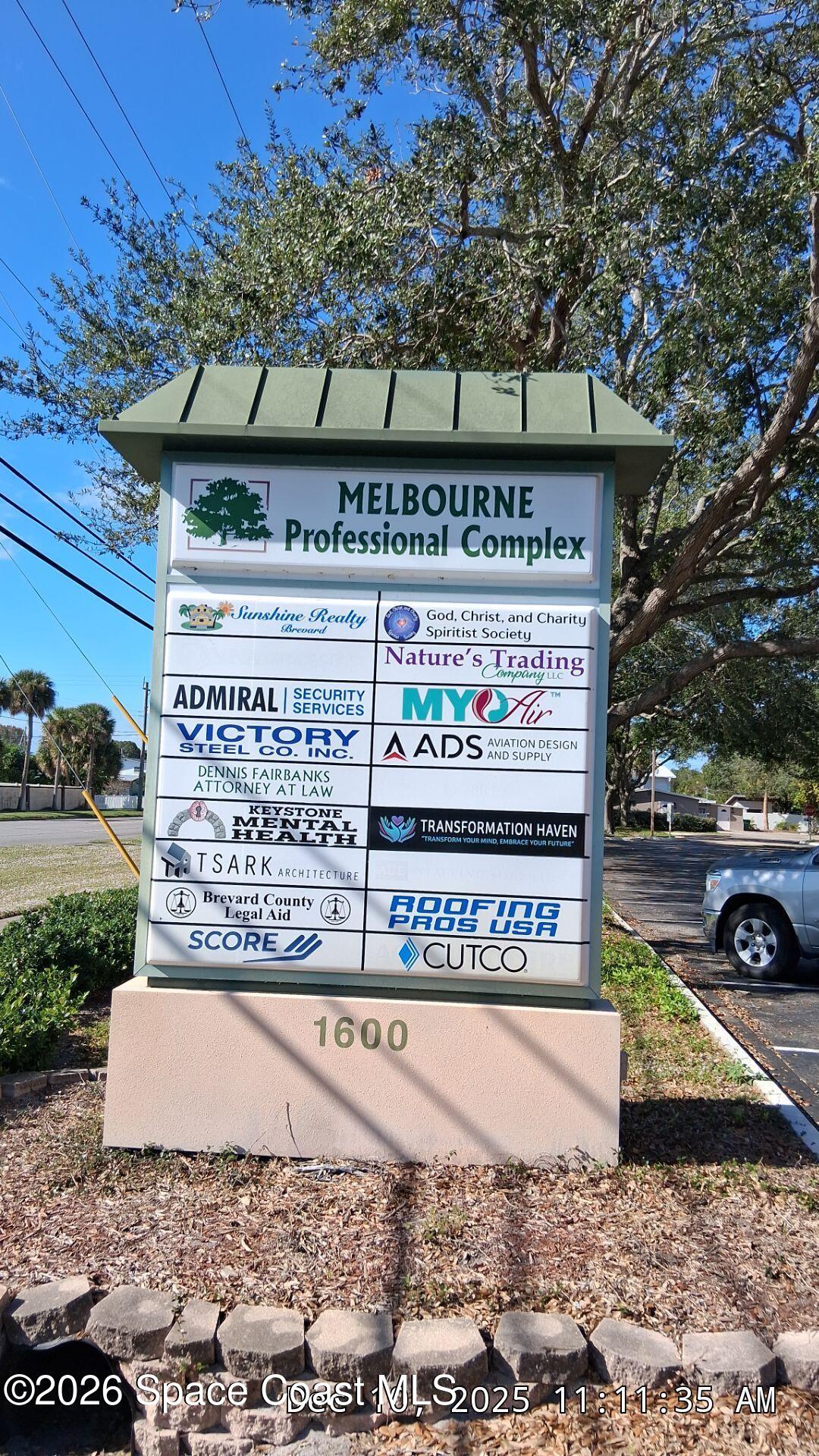 1600 Sarno Road, Unit 119H Melbourne, FL 32935 - Photo 1 of 3 a view of a sign board