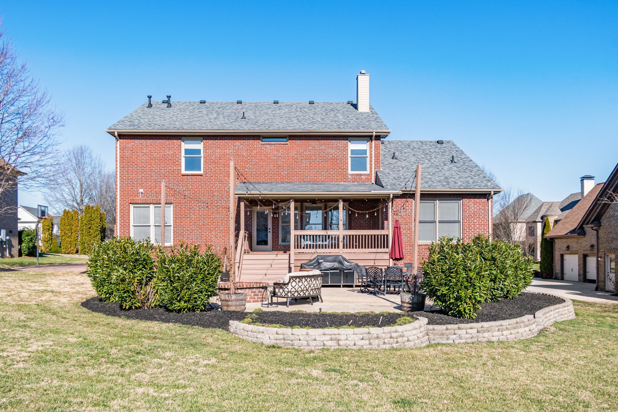 3517 Union Village Road Thompson's Station, TN 37179 - Photo 71 of 94 a front view of a house with garden