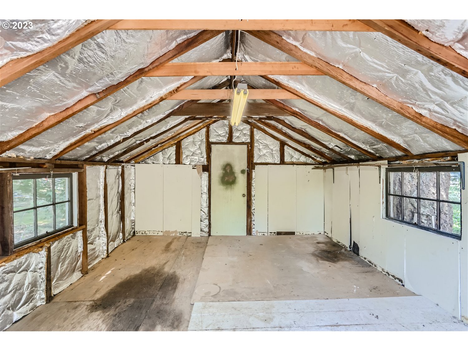 8220 Southwest Taylors Ferry Road Tigard, OR 97223 - Photo 31 of 38 a black and white photo of a house