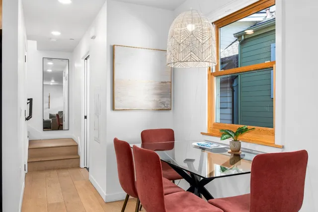 a outdoor living space with furniture and a potted plant