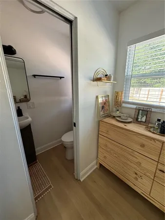 a room with storage and utility