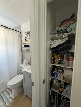 a view of walk in closet