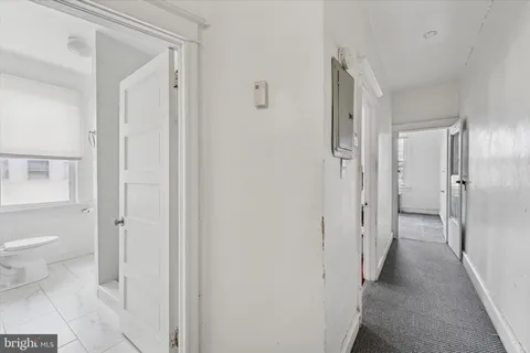 a view of storage and utility room