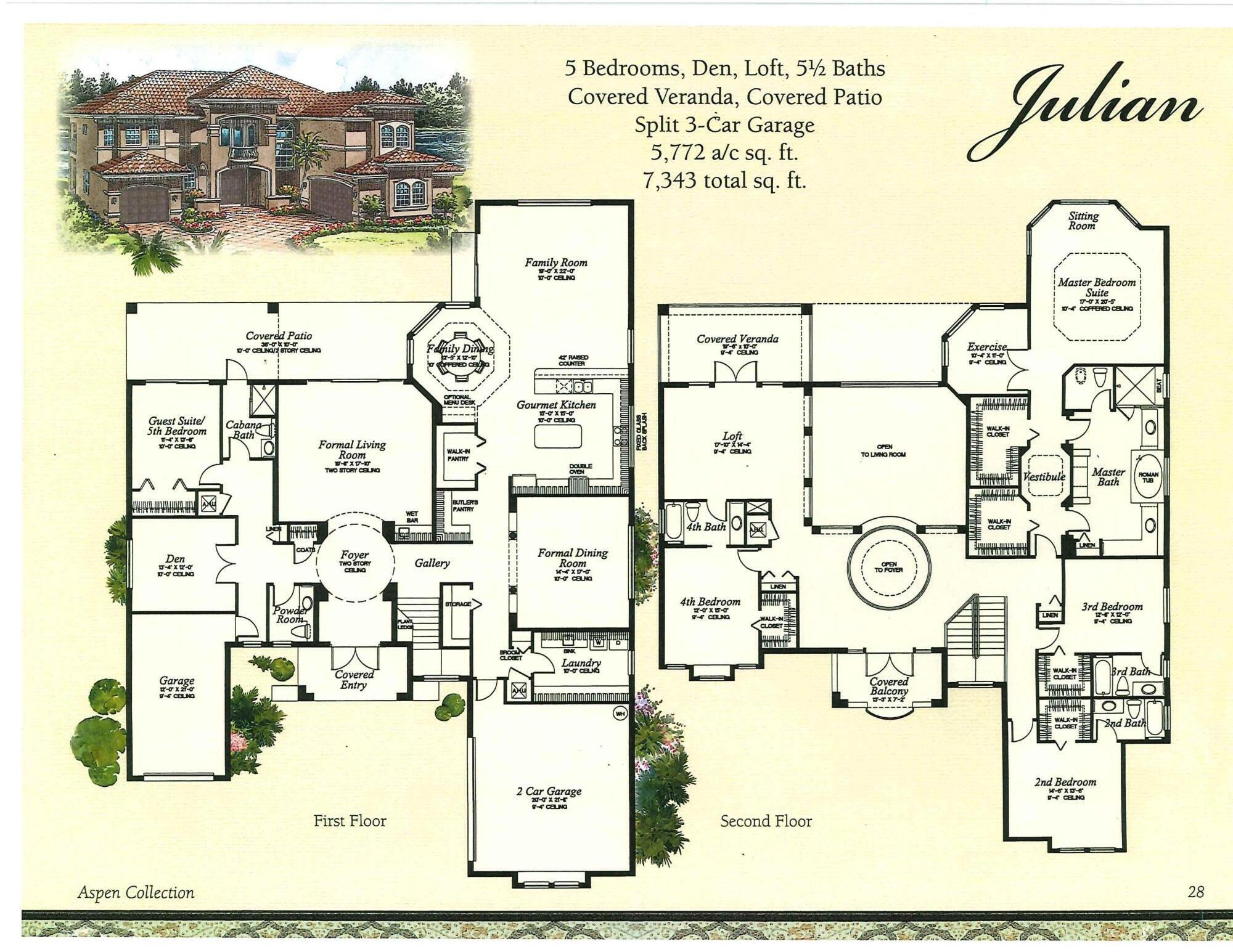 8626 Daystar Ridge Point Boynton Beach, FL 33473 - Photo 58 of 58 Floor Plan