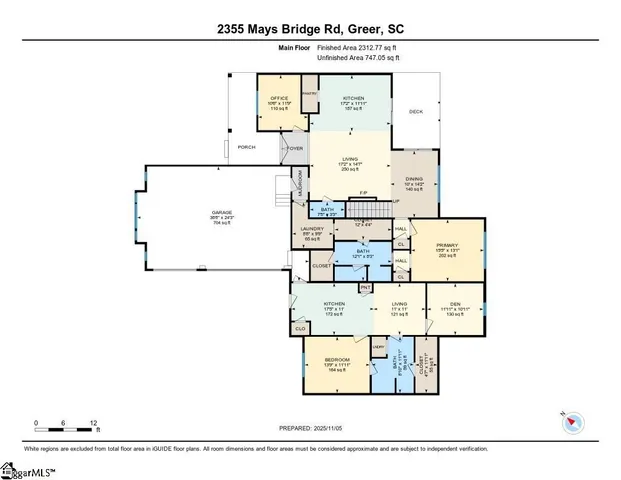 $965,000 | 2355 Mays Bridge Road, Greer, SC 29651