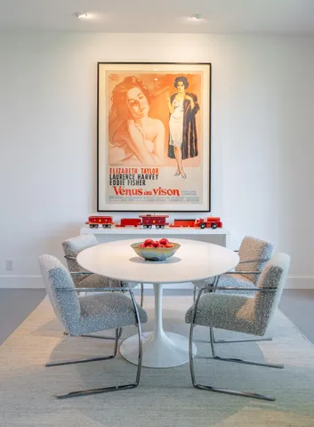 a room with furniture and window