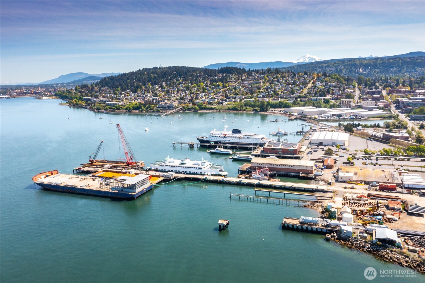 1310 10th Street, Unit 408 Bellingham, WA 98225 - Photo 32 of 33 a view of a lake with a mountain view