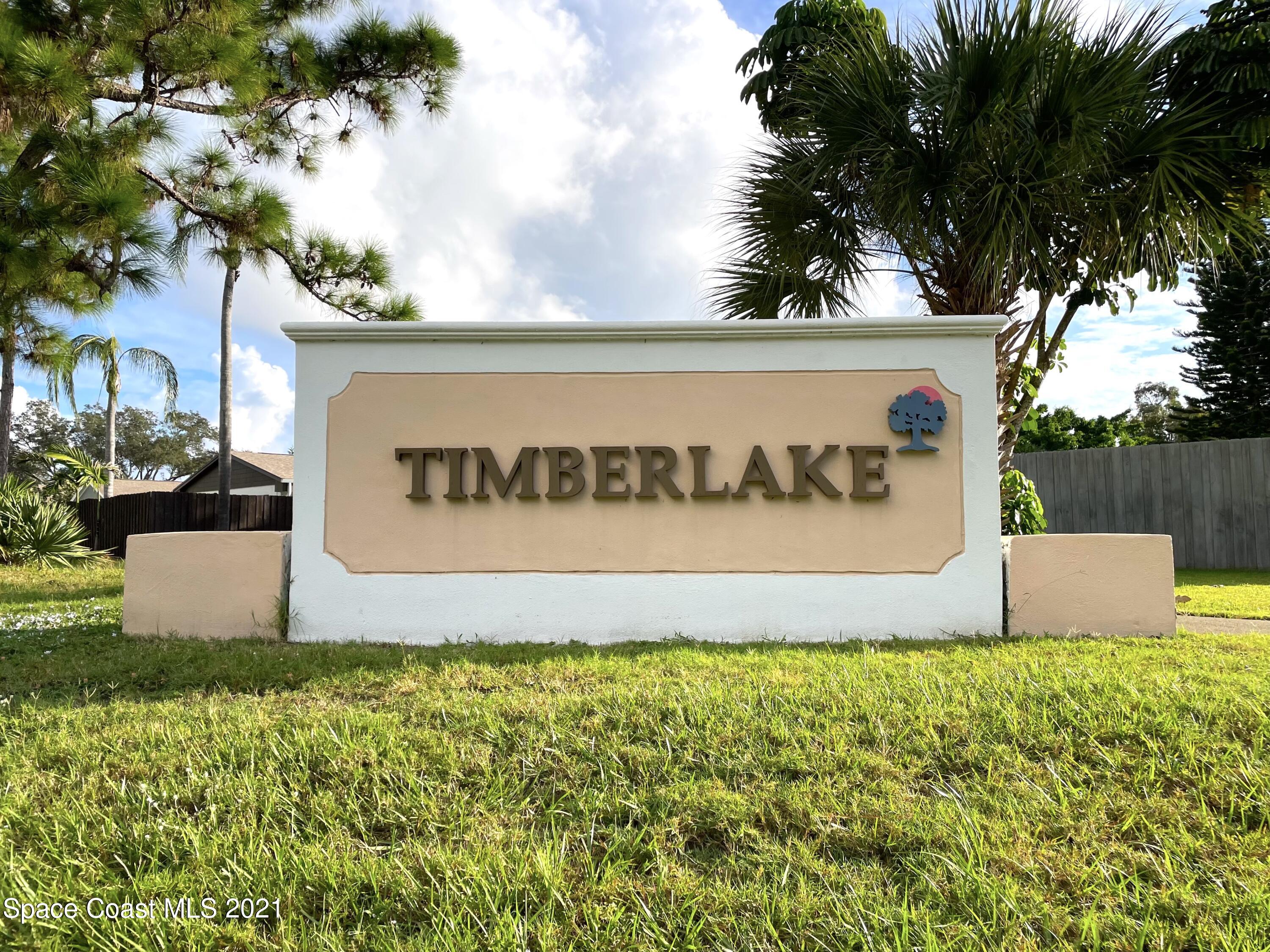 441 Myrtlewood Road Melbourne, FL 32940 - Photo 3 of 3 Timberlake sign