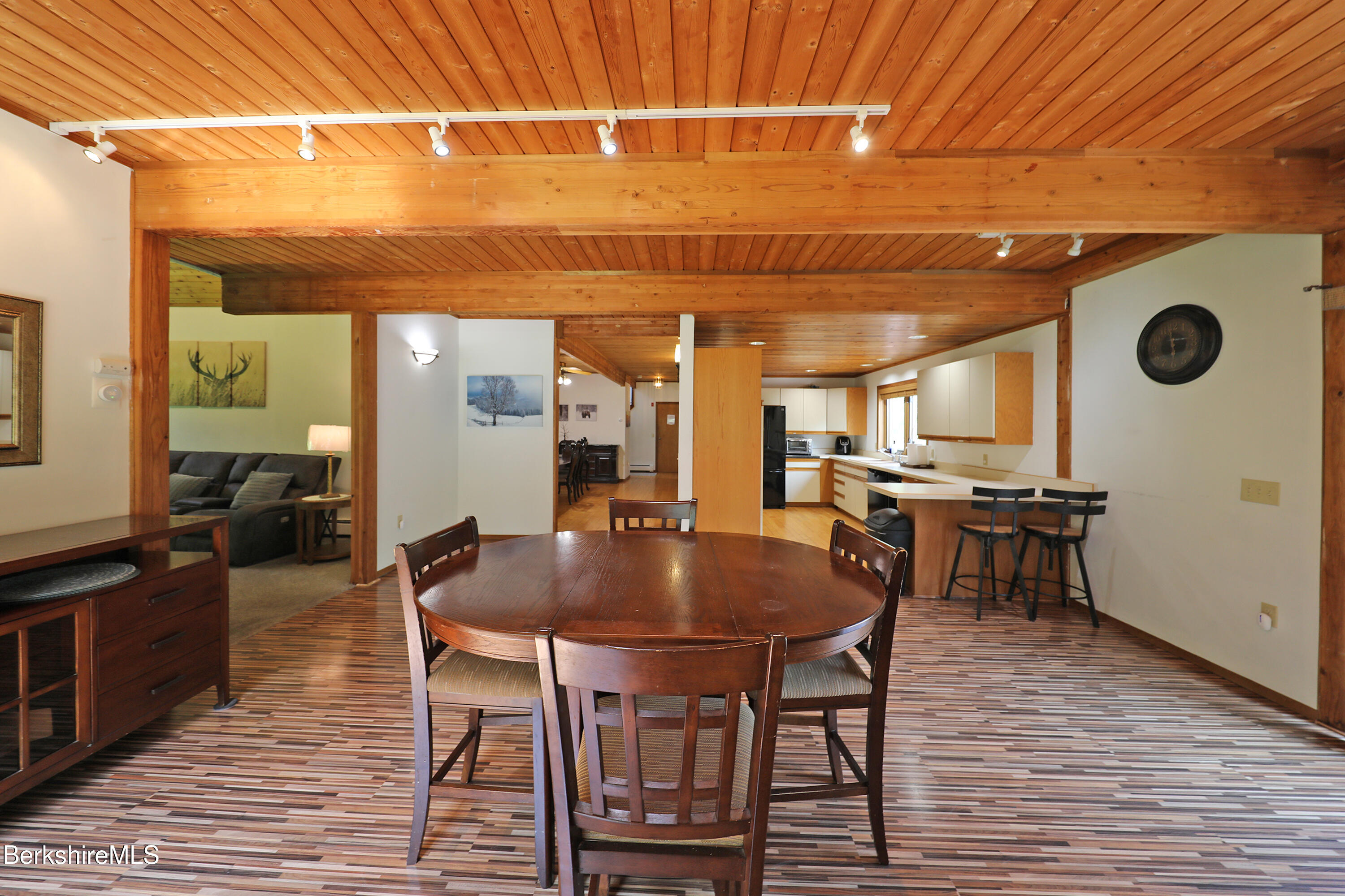 707 Benton Hill Road Becket, MA 01223 - Photo 17 of 56 Breakfast/Kitchen Area