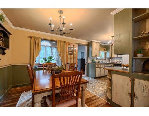 114 S Road Templeton, MA 01468 - Photo 11 of 42 a view of a dining room with furniture and chandelier