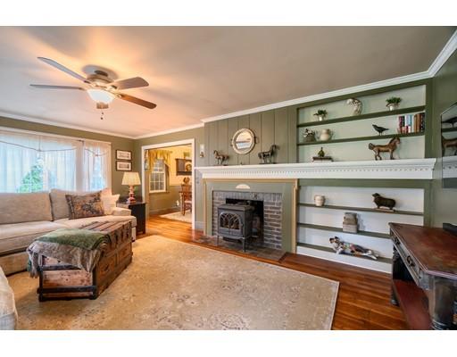 114 S Road Templeton, MA 01468 - Photo 18 of 42 a living room with furniture and a fireplace