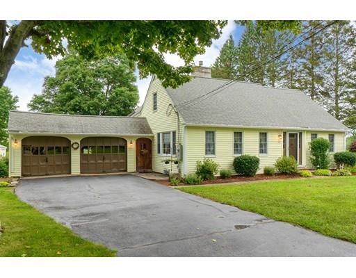 114 S Road Templeton, MA 01468 - Photo 42 of 42 a front view of a house with a yard and garage