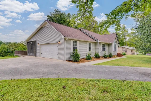 a view of outdoor space yard and front view of a house