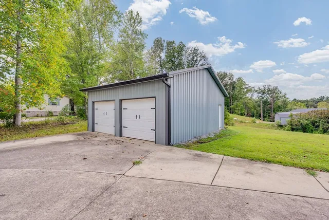 a view of outdoor space yard and swimming pool