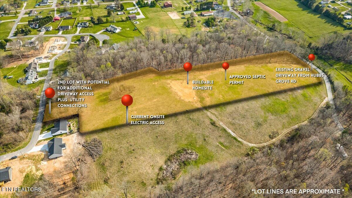 0 Hubbs Grove Road Maynardville, TN 37807 - Photo 6 of 15 Property-Improvements-Homesite-Utilities