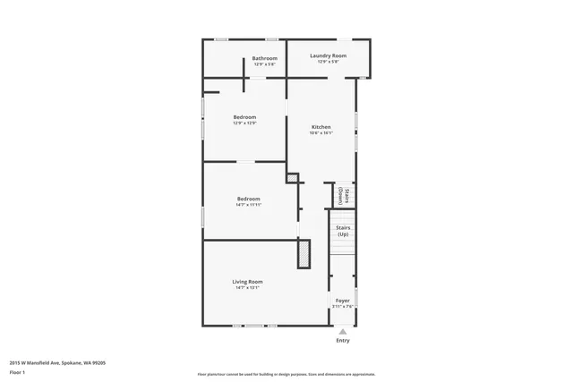 $325,000 | 2015 West Mansfield Avenue, Spokane, WA 99205