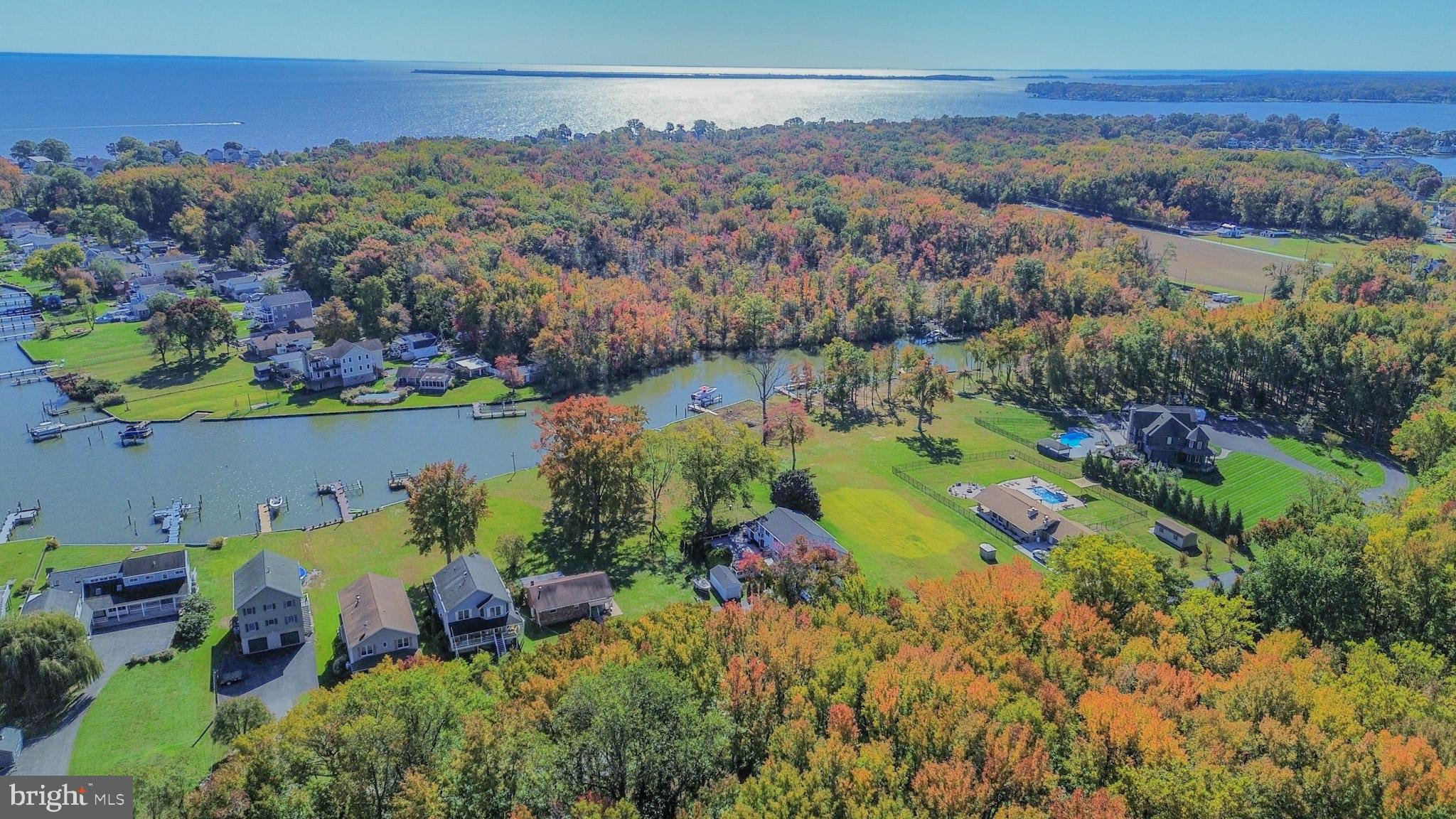 1321 South Seneca Road Middle River, MD 21220 - Photo 14 of 50 an aerial view of a houses with a lake view