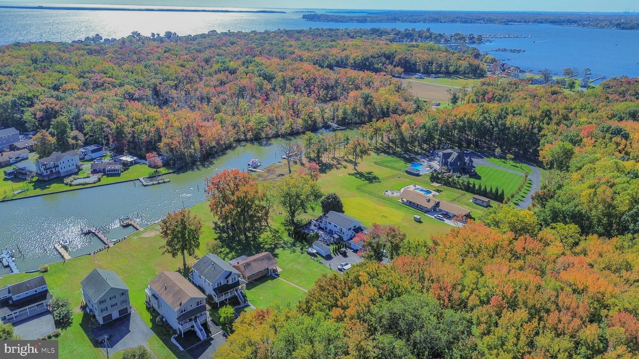 1321 South Seneca Road Middle River, MD 21220 - Photo 15 of 50 an aerial view of a house with a garden