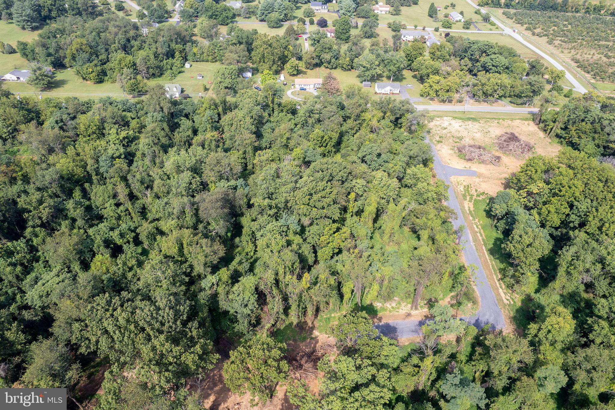 Tbd Tbd Huyett Road Charles Town, WV 25414 - Photo 13 of 15 Drone's eye view of lot