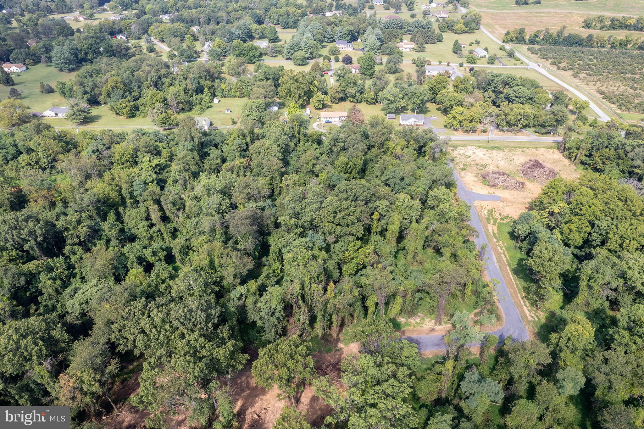 Tbd Tbd Huyett Road Charles Town, WV 25414 - Photo 9 of 15 Drone's eye view of lot